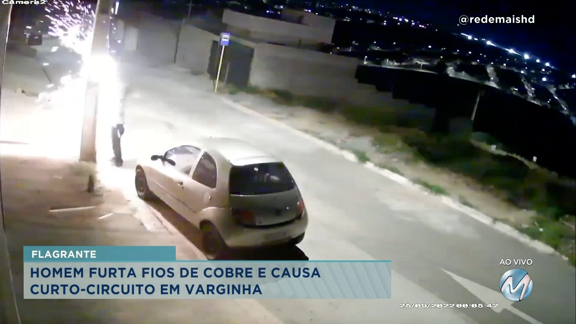 Homem Causa Curto Circuito Durante Furto De Fia O Em Varginha Rede Mais