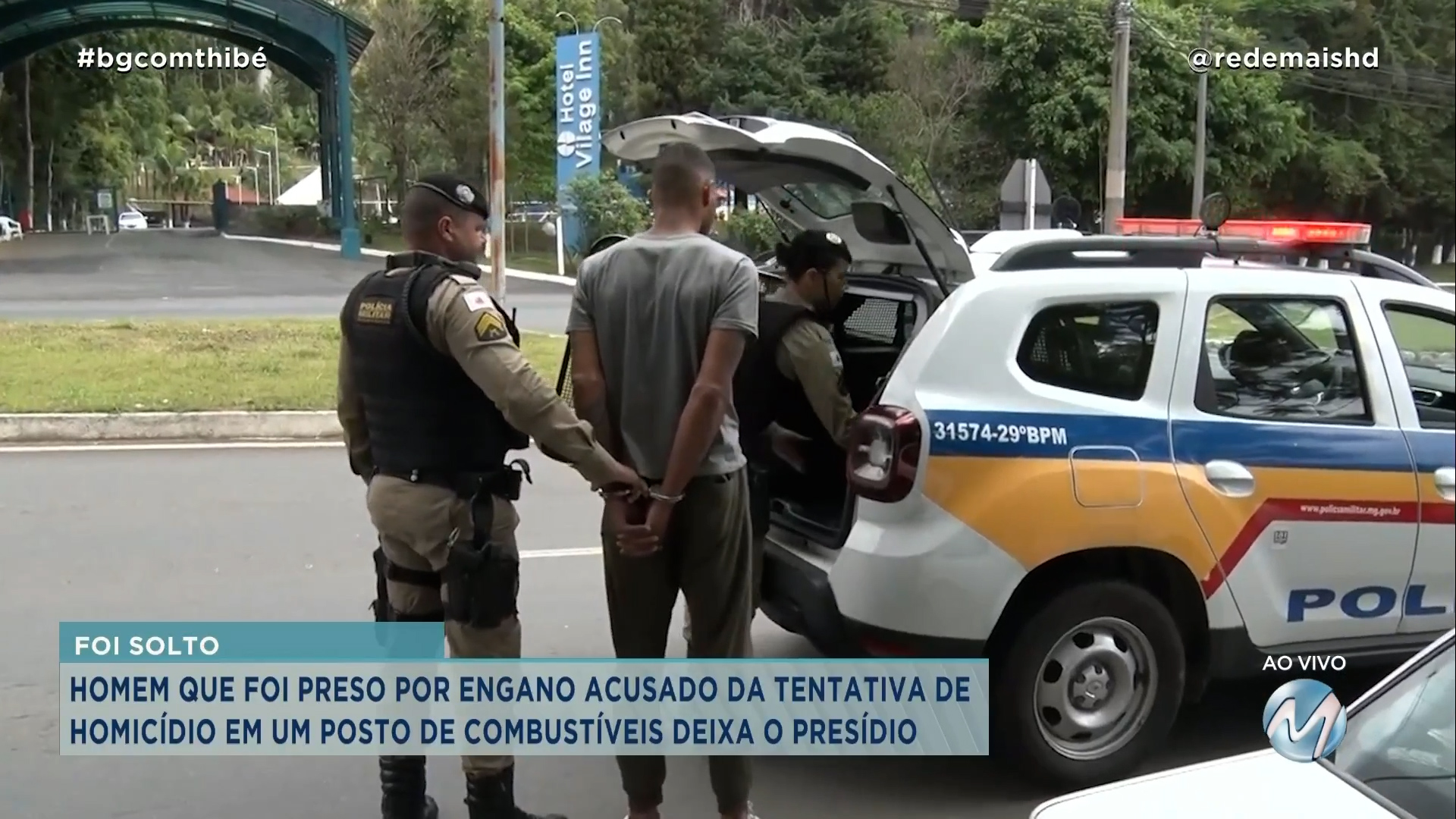 FOI SOLTO O HOMEM QUE FOI PRESO POR ENGANO EM POÇOS DE CALDAS Rede Mais