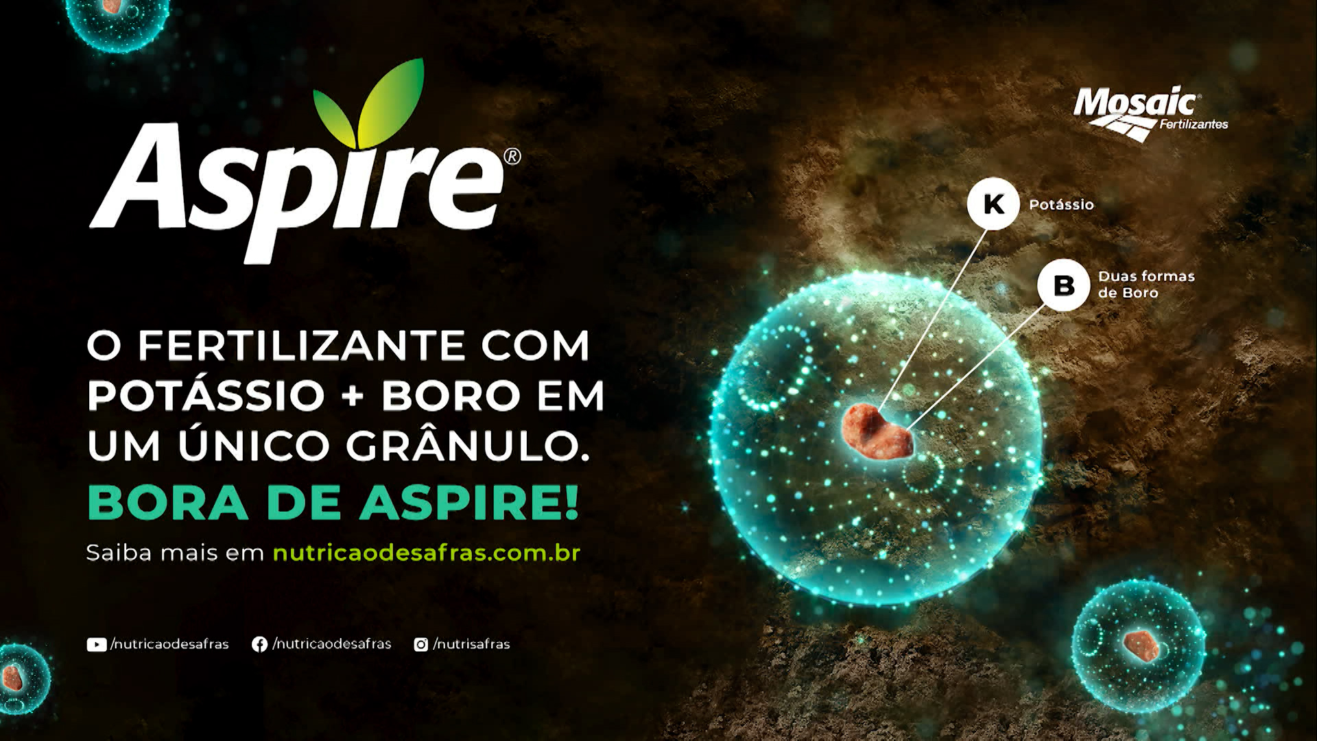 CONHEÇA O ASPIRE DA MOSAIC FERTILIZANTES Rede Mais