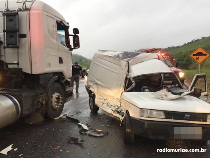 Idosa morre em acidente na BR-116 em Miradouro