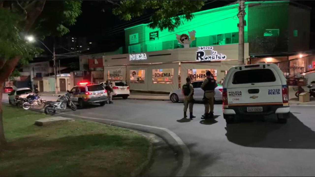 Tiros assustam clientes em bar de Poços de Caldas