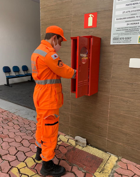 OPERAÇÃO ALERTA VERMELHO: Bombeiros vistoriam postos de combustíveis