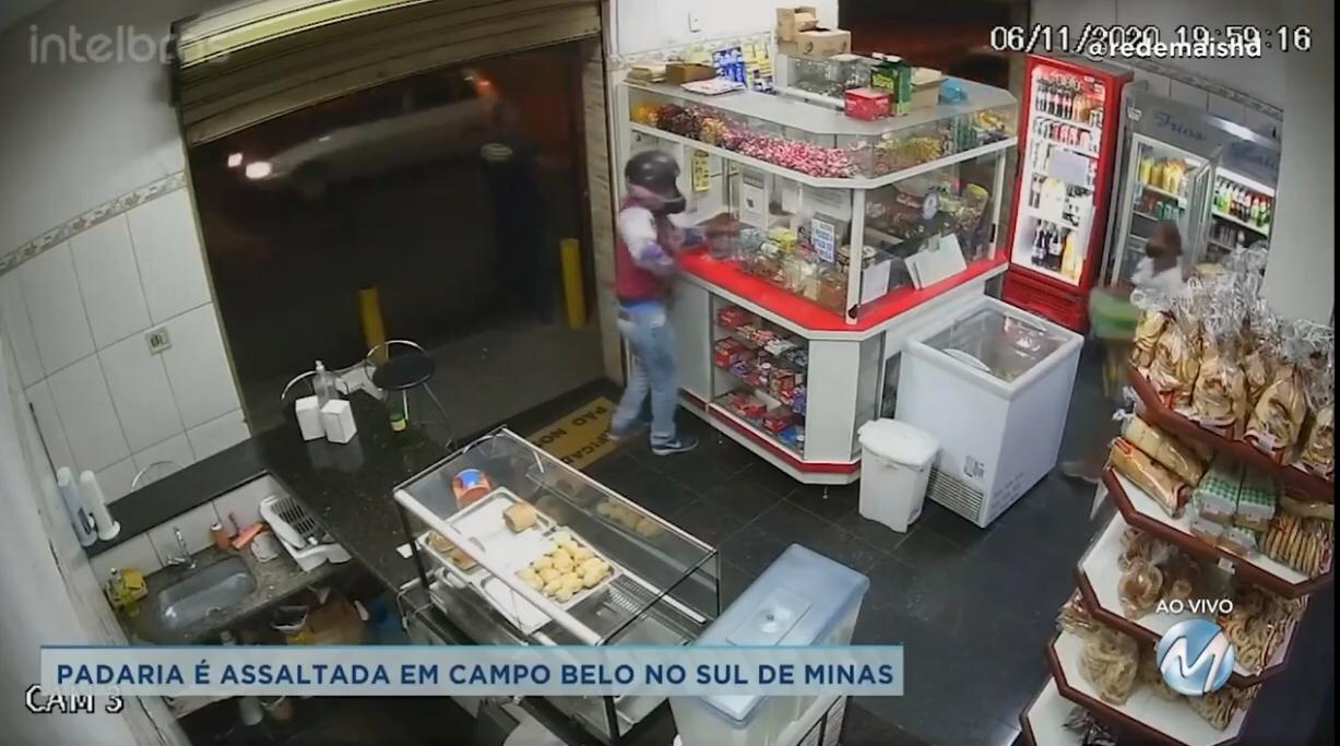 Padaria é assaltada em Campo Belo no Sul de Minas