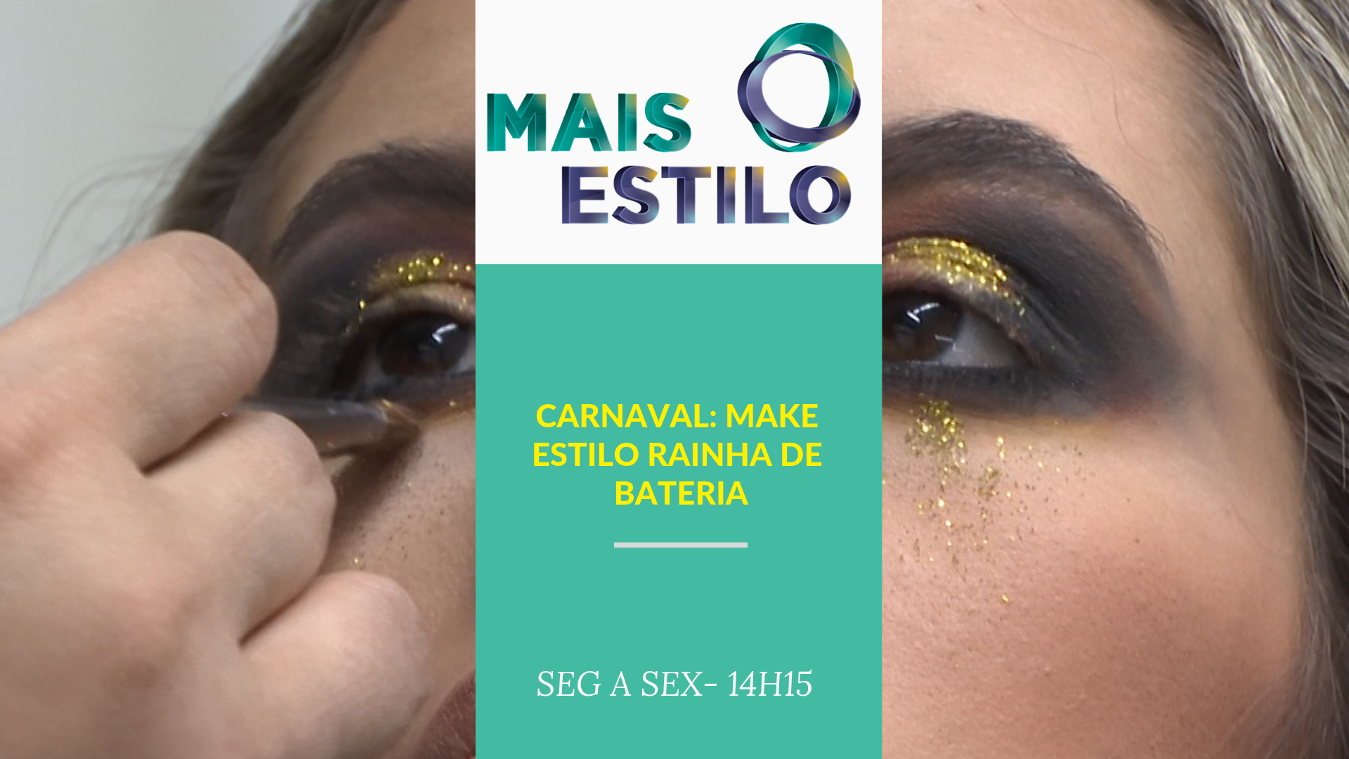Carnaval: make estilo rainha de bateria