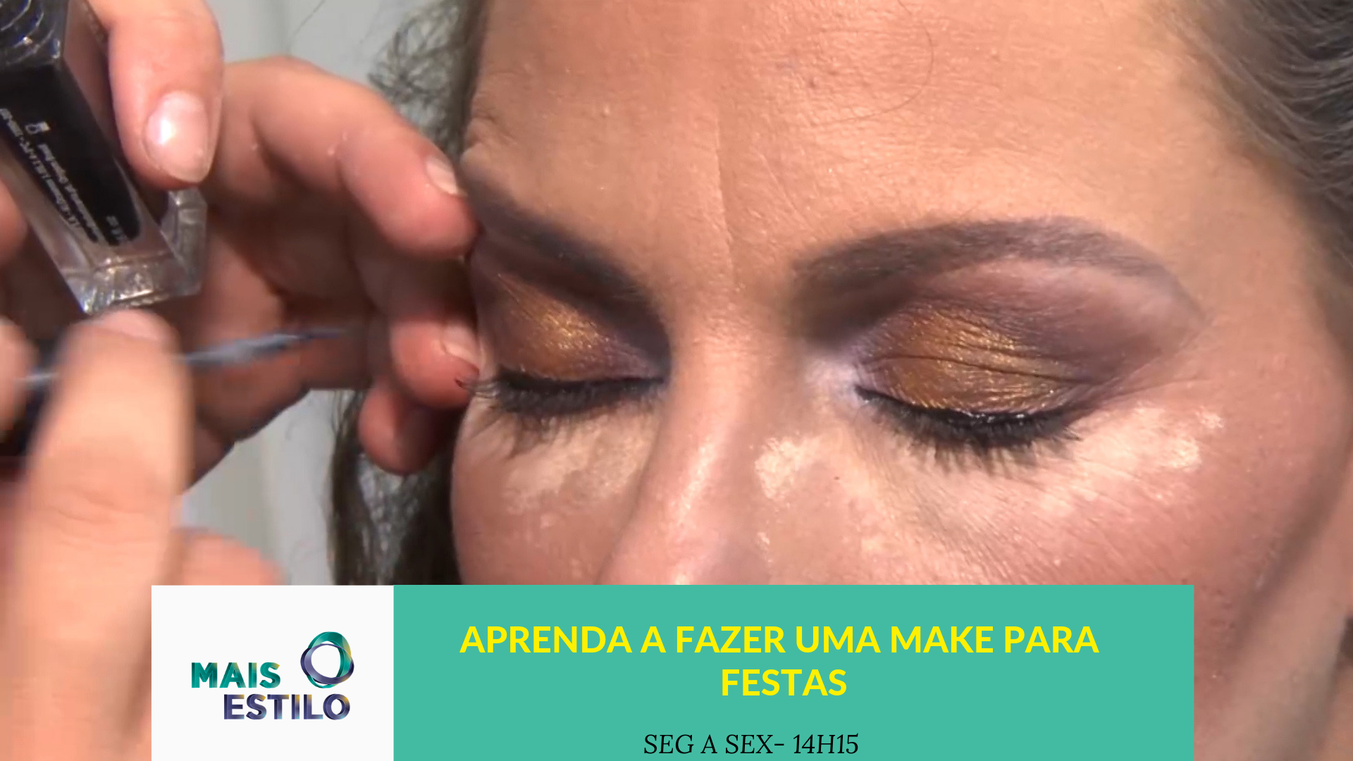 Aprenda a fazer uma make para festas