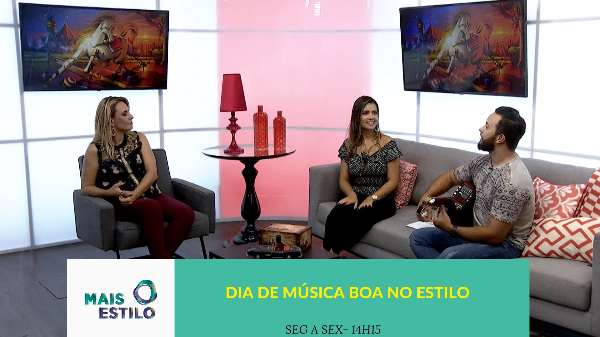 Dia de música boa no Mais Estilo