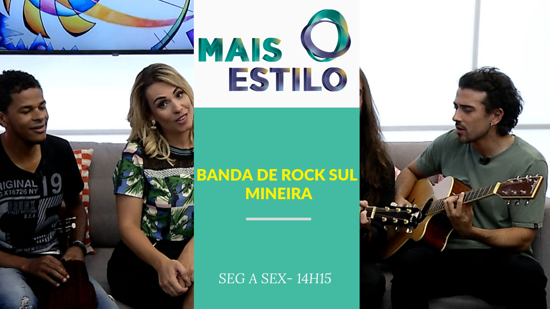 Música e bate-papo com a Banda Red Label