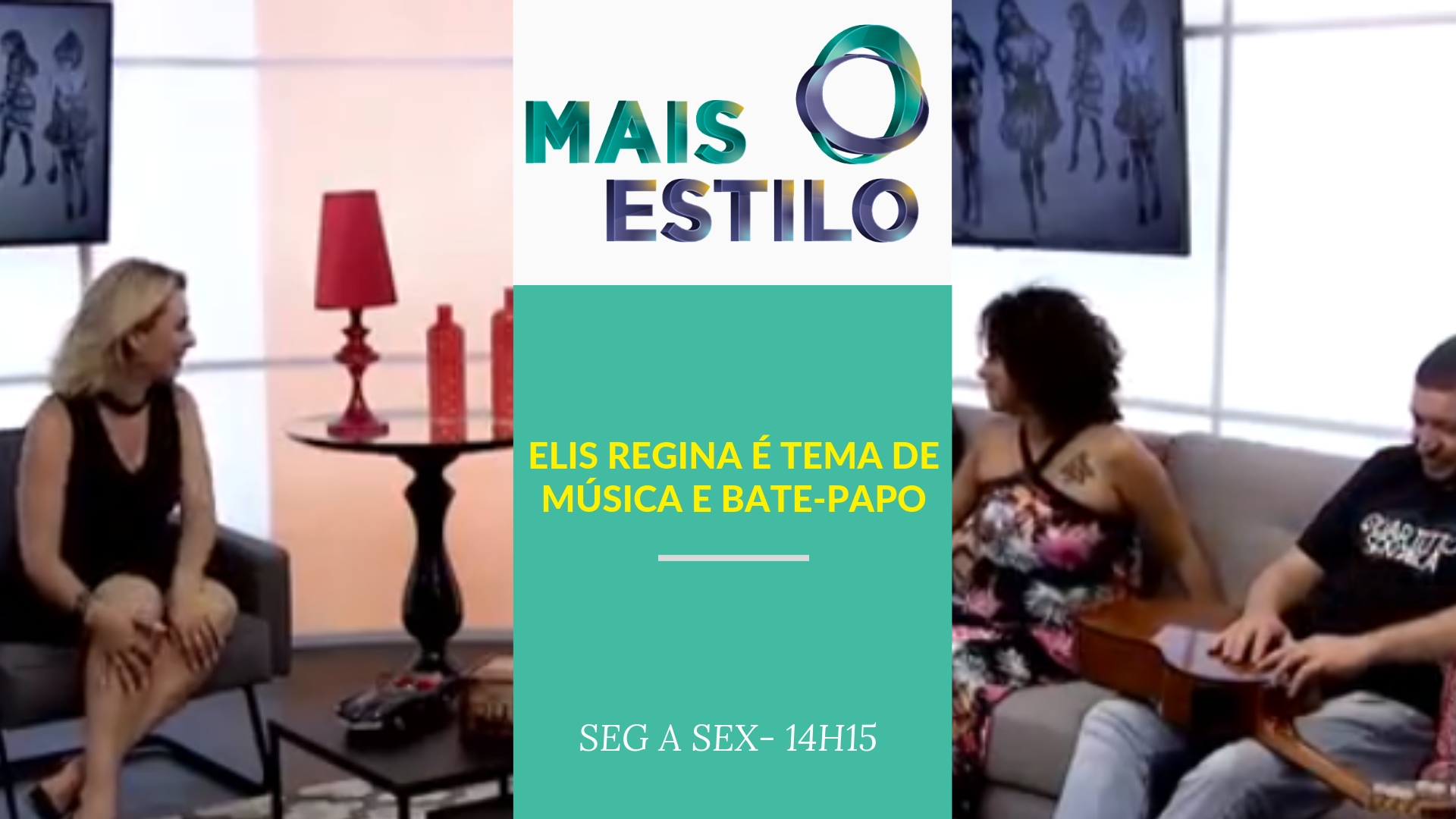 Espetáculo inspirado na Elis Regina é tema de música e bate-papo