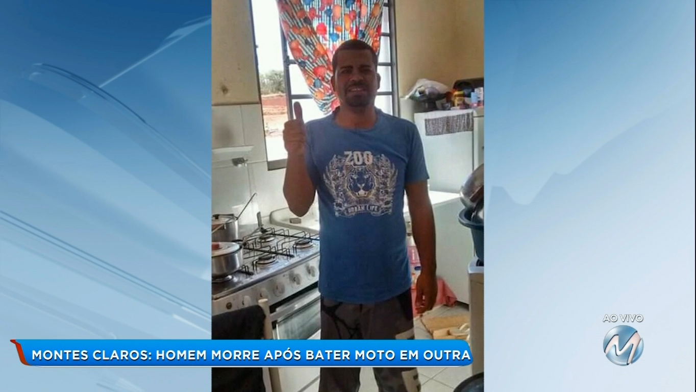 Montes Claros: homem morre após bater moto