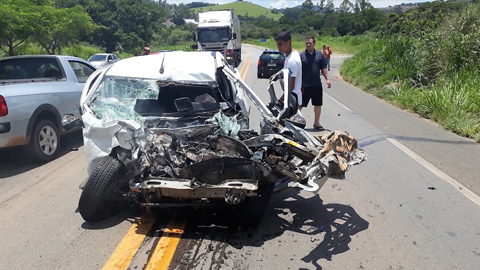 Machado: motorista morre em acidente