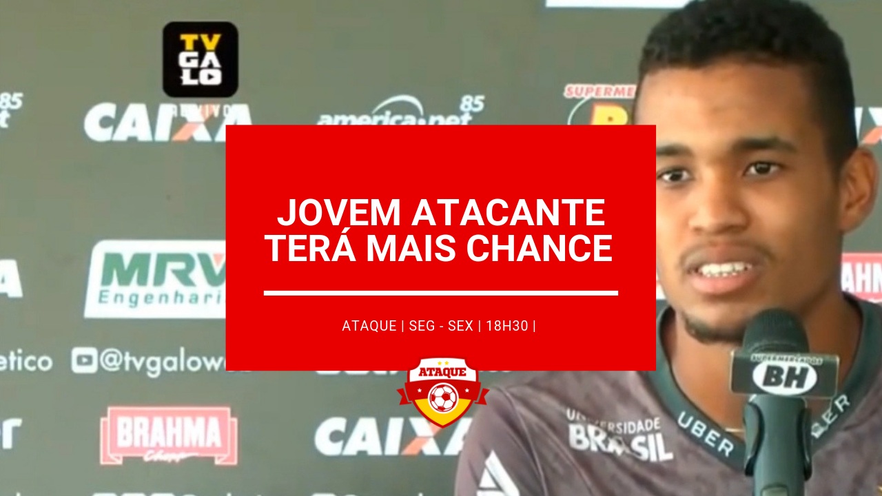 ATAQUE: Alerrandro terá mais chance no Galo