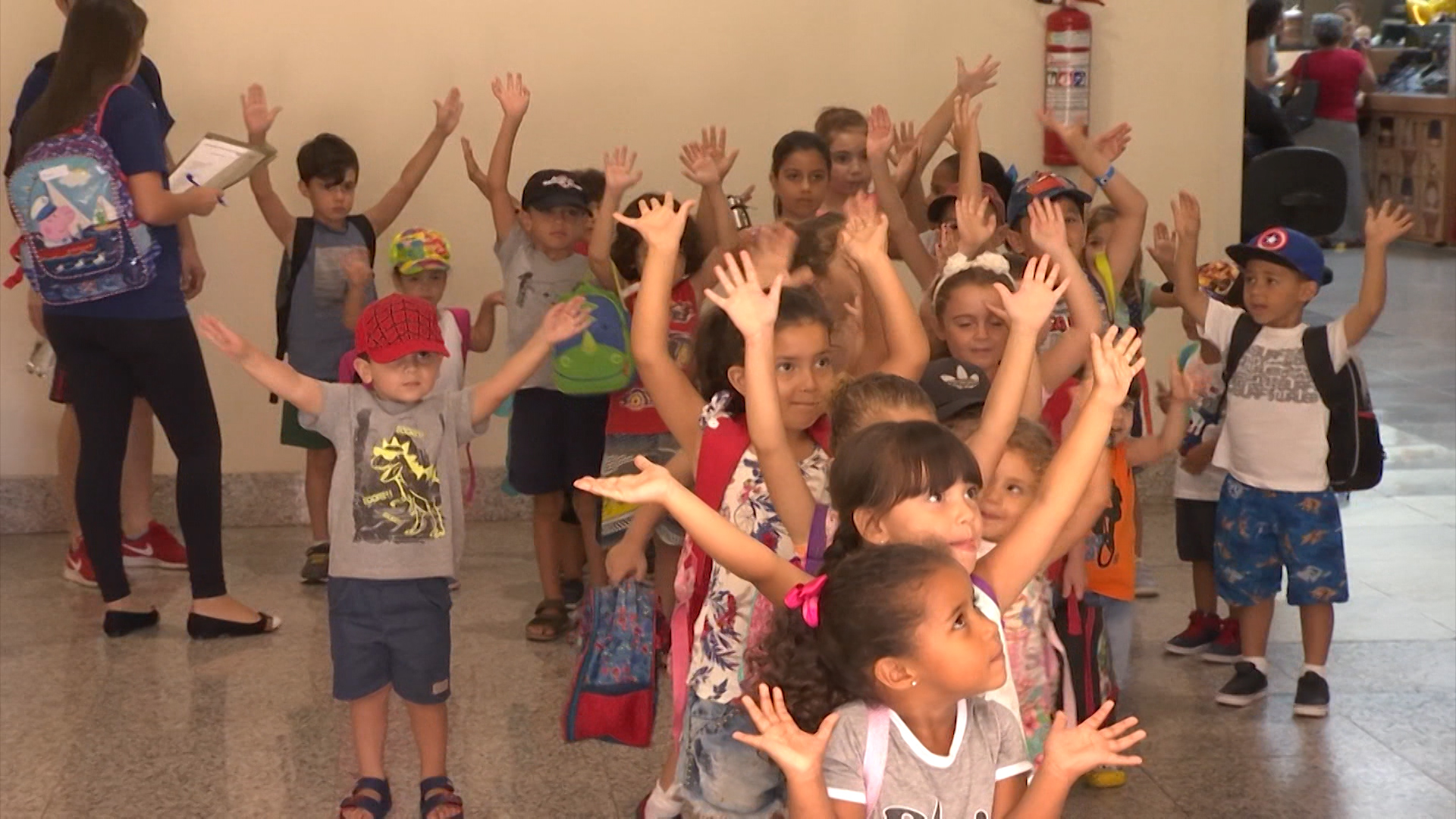 Colônia de férias agita a criançada