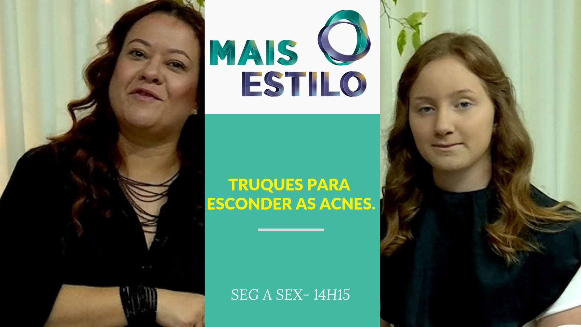 Dicas para esconder as acnes