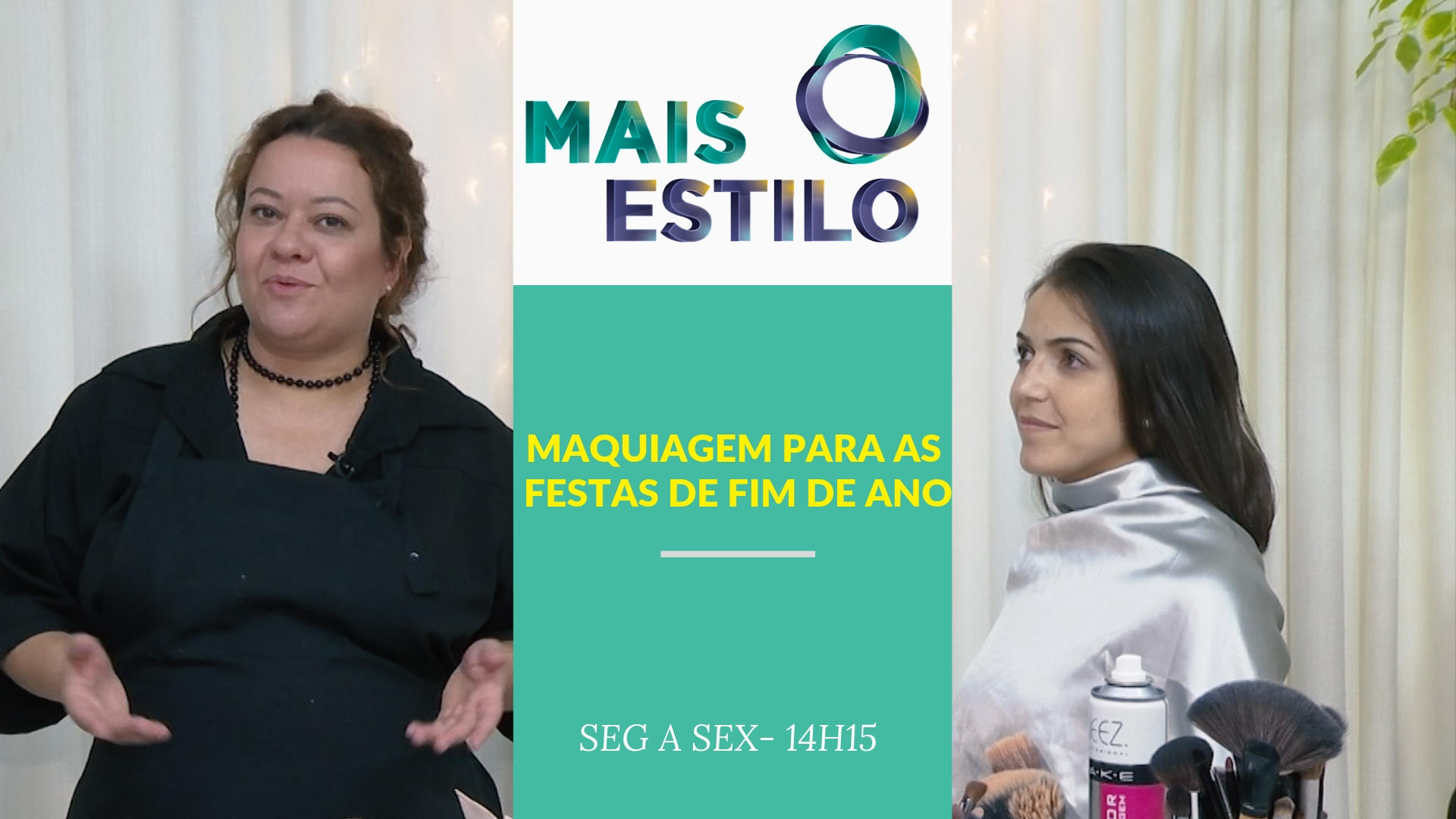 Maquiagem Prata para festas de Fim de Ano