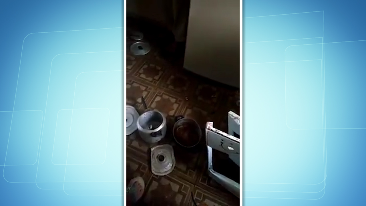 Susto: panela de pressão explode