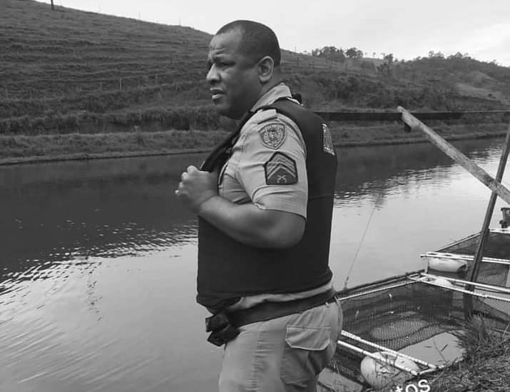 Sargento da PM morre atropelado por trem durante abordagem em Juiz de Fora