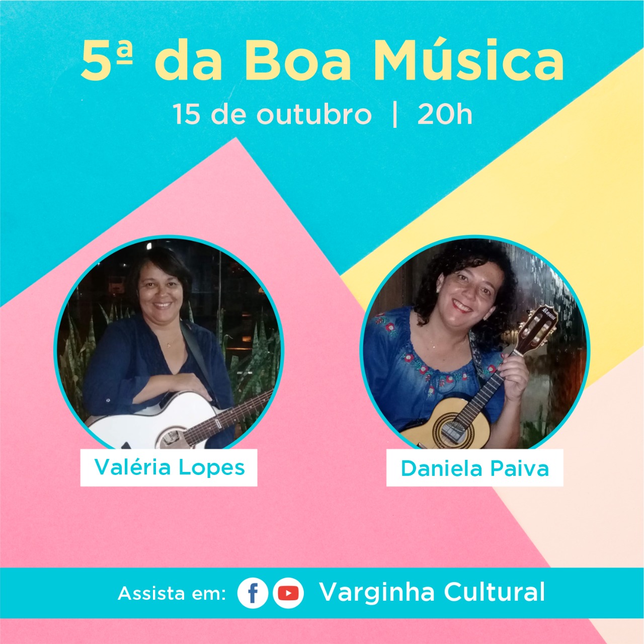 5ª da Boa Música: live é dedicada aos professores e será transmitida nas redes sociais da Rede Mais