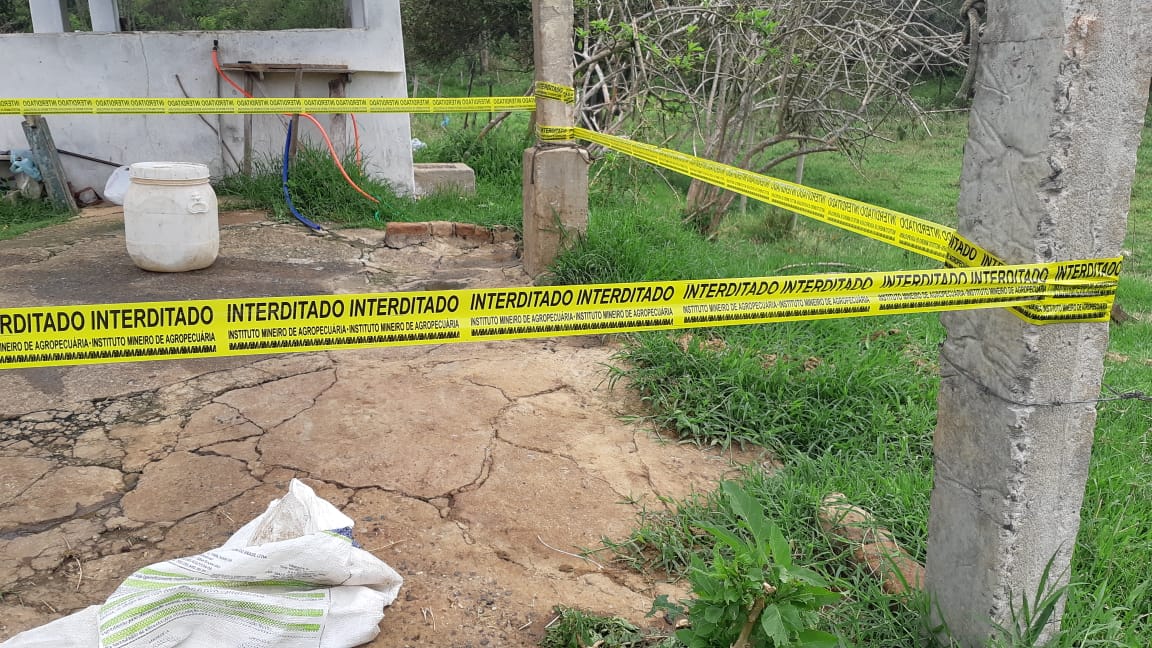 Abatedouro irregular é interditado em Pouso Alto, no Sul de Minas.