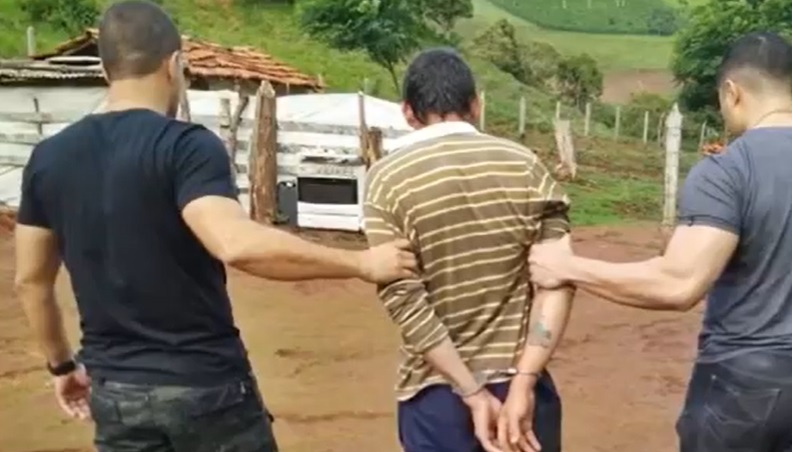 Homem é preso suspeito de abusar sexualmente de duas crianças em Espírito Santo do Dourado no Sul de Minas