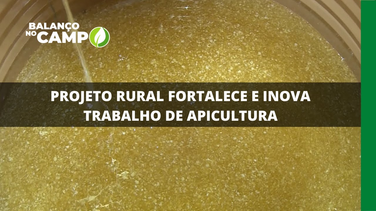 PROJETO RURAL FORTALECE E INOVA TRABALHO DE APICULTURA