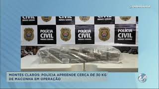 Montes Claros: Polícia apreende cerca de 30kg de maconha em operação