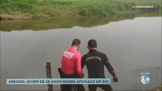 Areado: Jovem de 28 anos morre afogado em rio