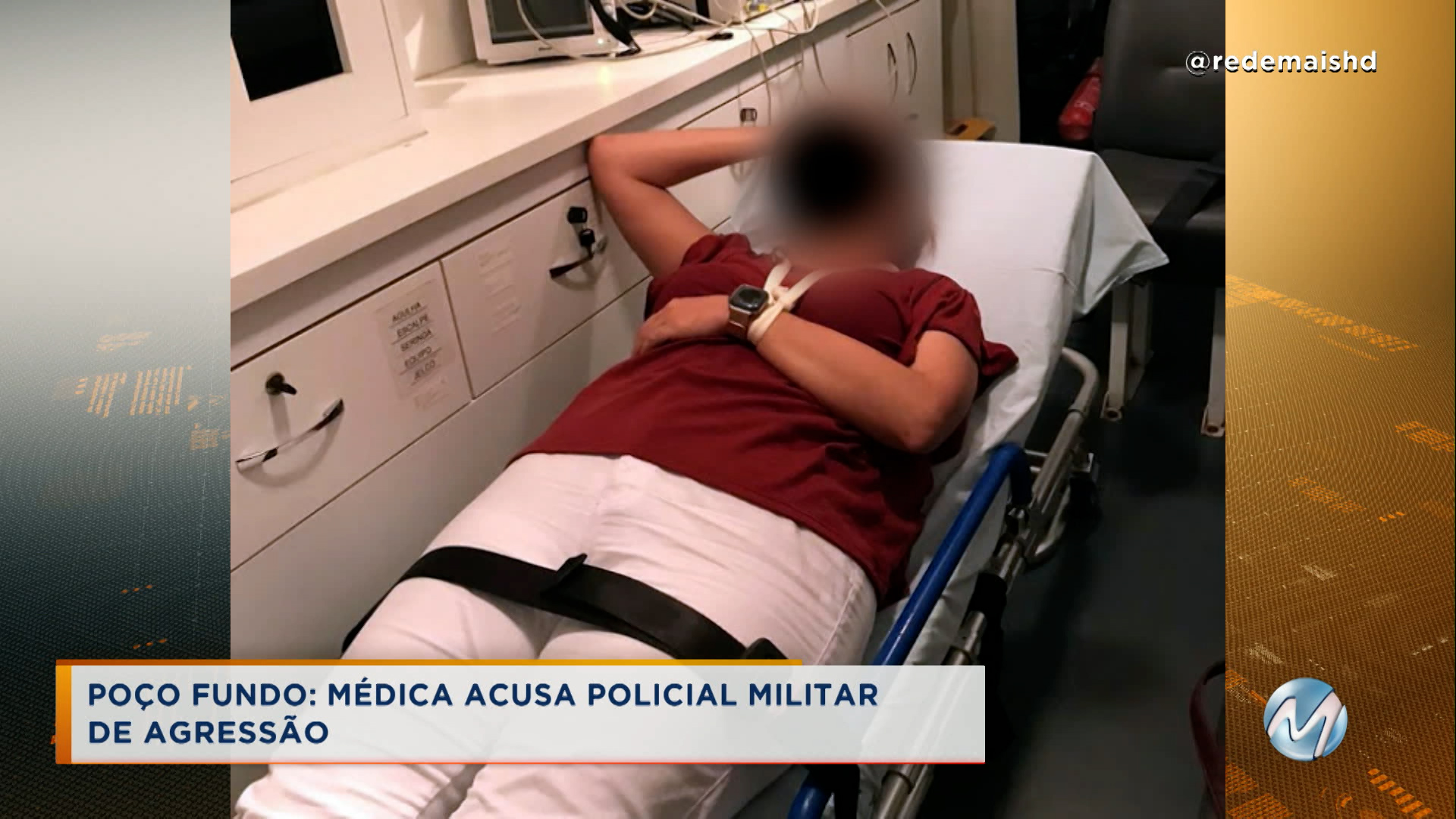 Médica acusa policial militar de agressão em Poços Fundo