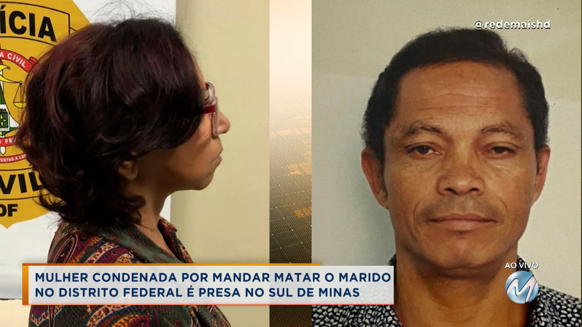 Condenada por mandar matar o marido no DF é presa em Poços de Caldas