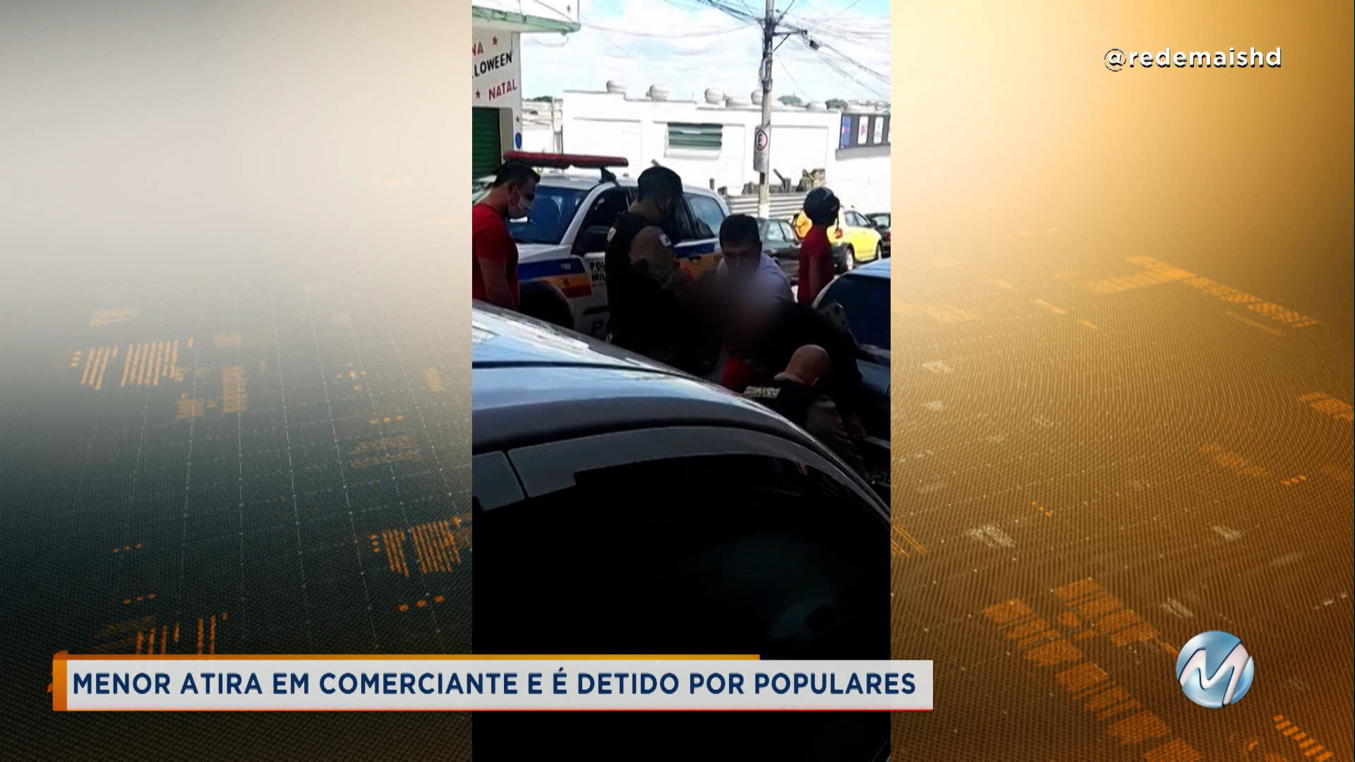 Comerciante é baleado durante tentativa de assalto