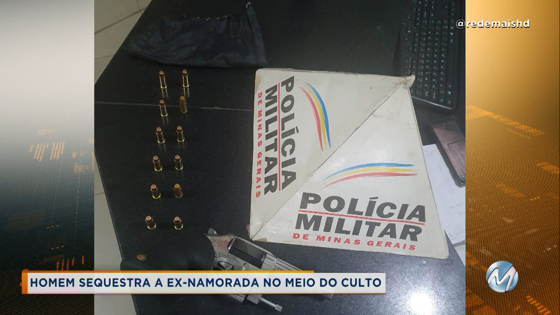 Homem sequestra ex enquanto ela estava na igreja