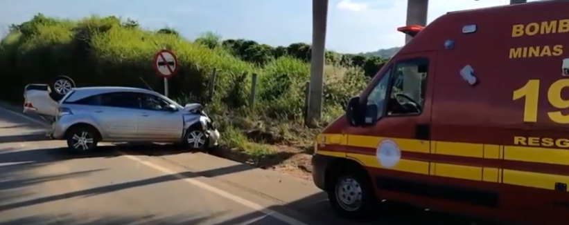 Acidentes são registrados nas rodovias do Sul de Minas