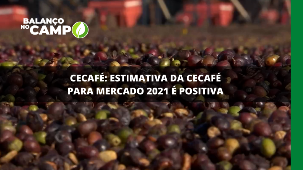 CECAFÉ: ESTIMATIVA DA CECAFÉ PARA MERCADO 2021 É POSITIVA