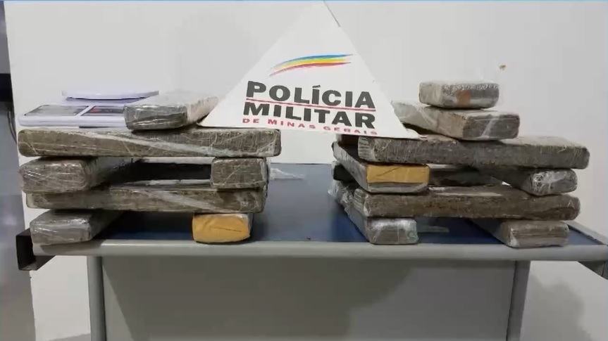 Casal do tráfico: polícia apreende maconha em Montes Claros