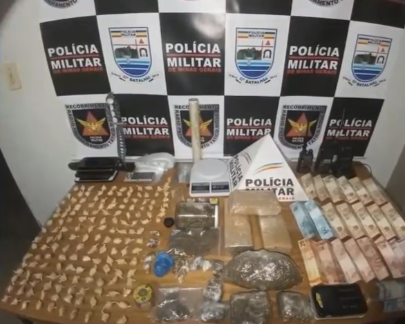 Polícia faz ações para coibir o tráfico de drogas