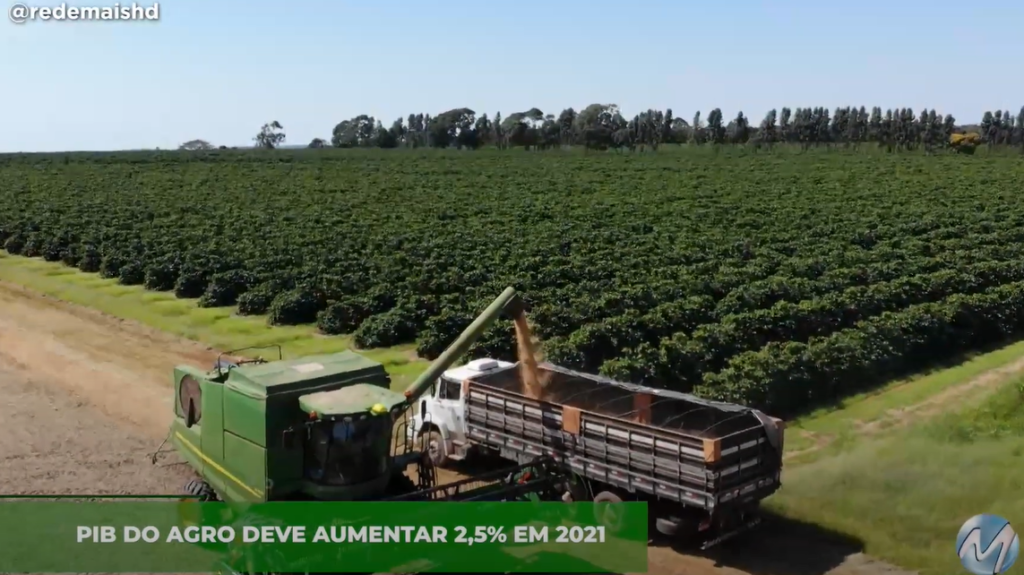 PIB DO AGRO DEVE AUMENTAR 2,5% EM 2021