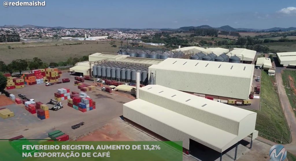 FEVEREIRO REGISTRA AUMENTO DE 13,2% NA EXPORTAÇÃO DE CAFÉ