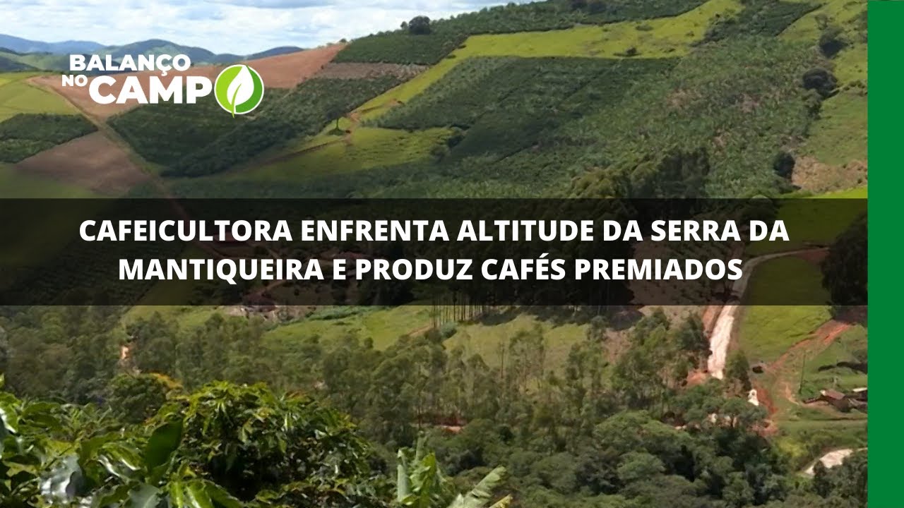 Cafeicultora enfrenta altitude da Serra da Mantiqueira e produz cafés premiados