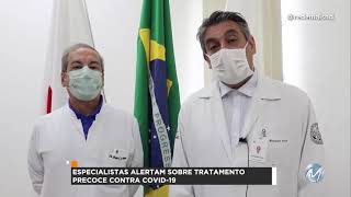 R+: Especialistas alertam tratamento contra Covid