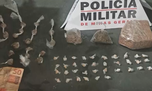 Tráfico de drogas: cinco são detidos pela Polícia Militar no Norte de Minas
