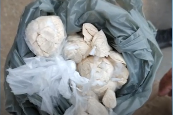 Mais de 70 porções de cocaína encontrada em Muriaé