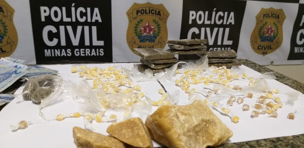 Juiz de Fora: polícia apreende drogas, dinheiro e carro em operação