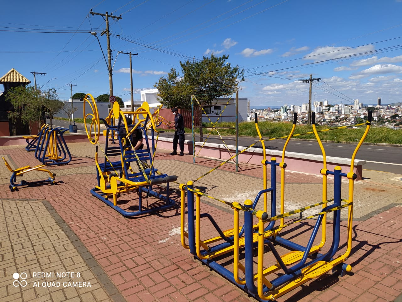 Varginha: prefeitura interdita pista de caminhada por causa de aglomeração