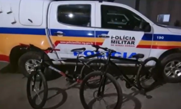 Montes Claros: PM prende suspeito e recupera bicicletas