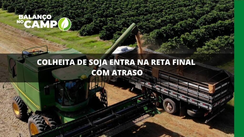 Colheita de soja entra na reta final com atraso