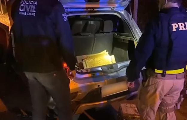 Abordagem policial termina com 156 tabletes de maconha apreendidos em Juiz de Fora