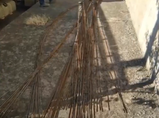 Baependi: polícia recupera 48 barras de ferro furtadas de lote