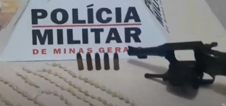 Ouro Fino: 491 pedras de crack apreendidas com foragido da Justiça