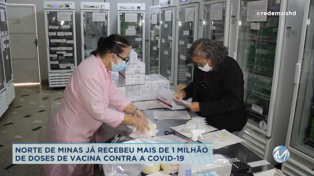 Covid-19: Norte de Minas já recebeu mais de 1 milhão de doses de vacinas