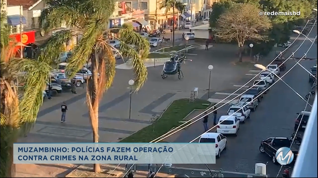 Muzambinho: policias fazem operação contra crimes na zona rural
