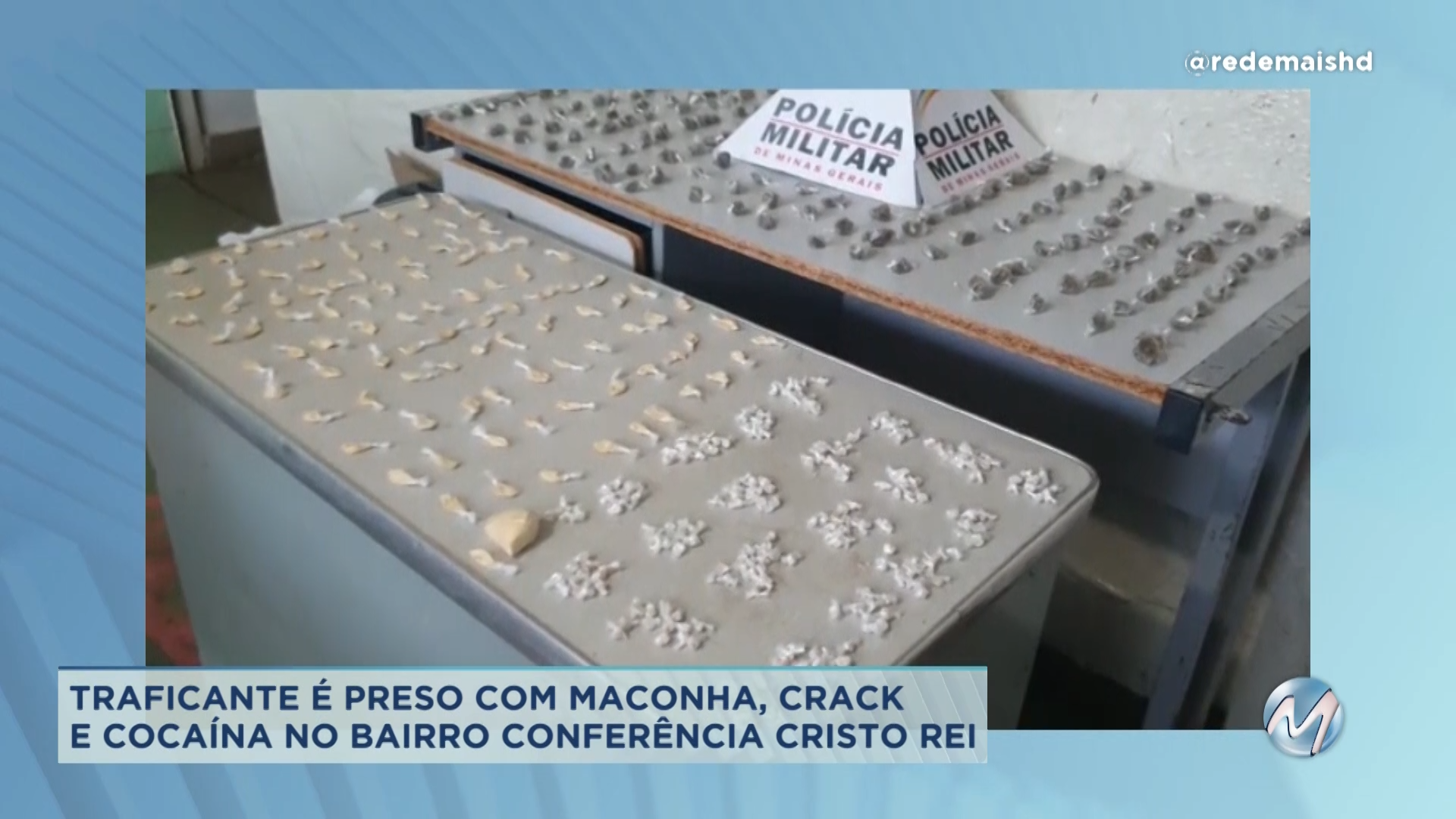 Montes Claros: traficante é preso com drogas